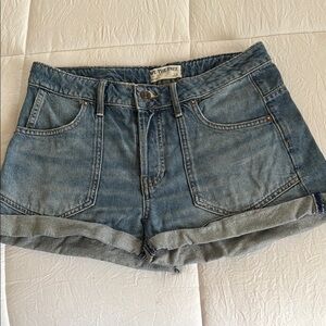 Free people  Blue Jean Shorts Classic Denim Style